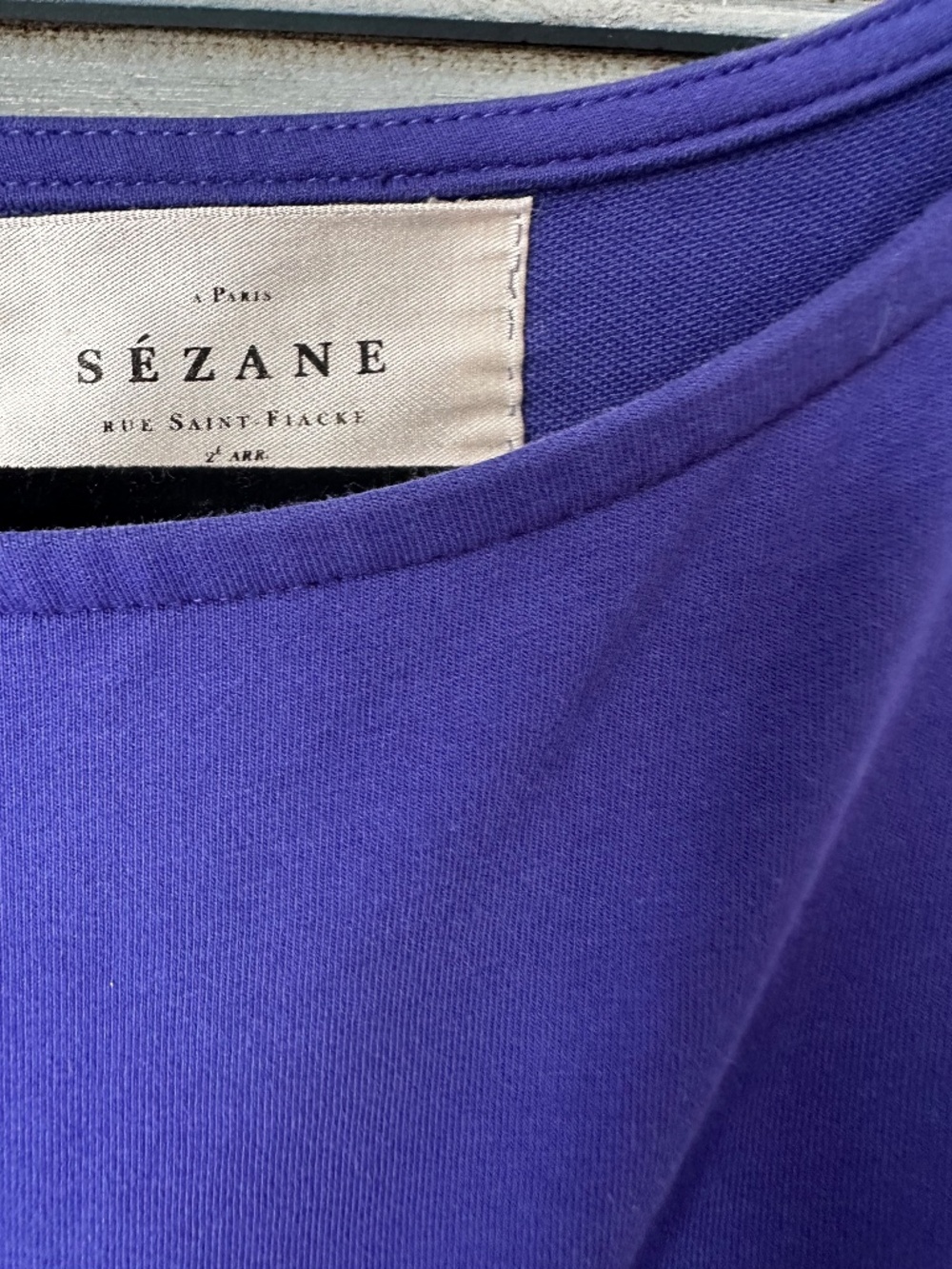 Sezane Pippa Midi Dress In Blue Size S - Picture 10 of 11